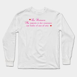 La Distancia - Distance Long Sleeve T-Shirt